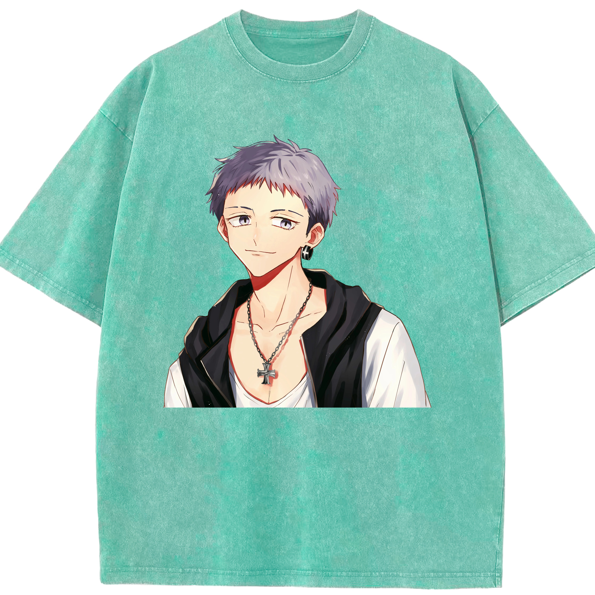 （画像用） 東京リベンジャーズ Tokyo Revengers 綿100% ヴィンテージ風 半袖Tシャツ（フロントプリント）